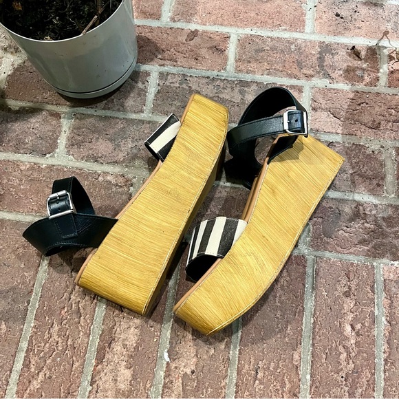 Steve Madden Captivate platform sandals 11 wedge heels - Picture 6 of 11